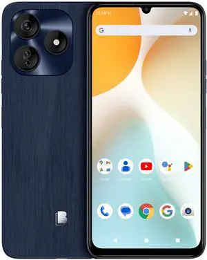 BLU G64L G0991WW 128GB Dual-SIM GSM Unlocked, Deep Blue