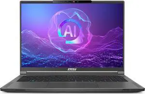 MSI Laptop 16.0" AMD Ryzen AI 9 365 Copilot+ PC GeForce RTX 4060 Laptop GPU 32GB Memory 1 TB PCIe SSD Wi-Fi 7 Windows 11 Home 64-bit (Creator A16 AI+ A3HVFG-038US)