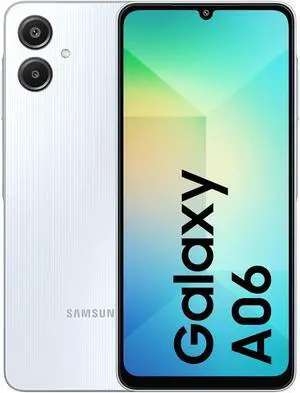 Samsung Galaxy A06 A065M 64GB Dual-SIM GSM Unlocked Android Smartphone - Light Blue (Latin America Version)