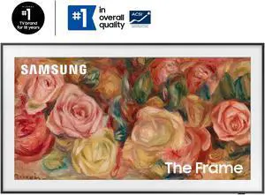 Samsung QLED TV The Frame LS03D 4K Smart 55-Inch in Black (2024) - QN55LS03DAFXZA