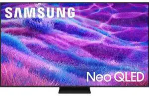 Samsung QN80F Neo QLED TV 65-Inch 4K Smart in Titan Black - QN65QN80FAFXZA