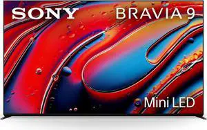 Sony 65 Inch Mini LED QLED 4K Ultra HD TV BRAVIA 9 Smart Google TV with Dolby Vision HDR and Exclusive Features for PlayStation 5 (K-65XR90), 2024 Model