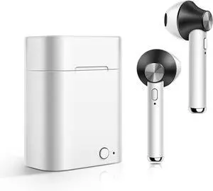 Wireless Earbuds, Earbuds Bluetooth 5.0 Headphones Waterproof Headset with Charging Case/Microphone